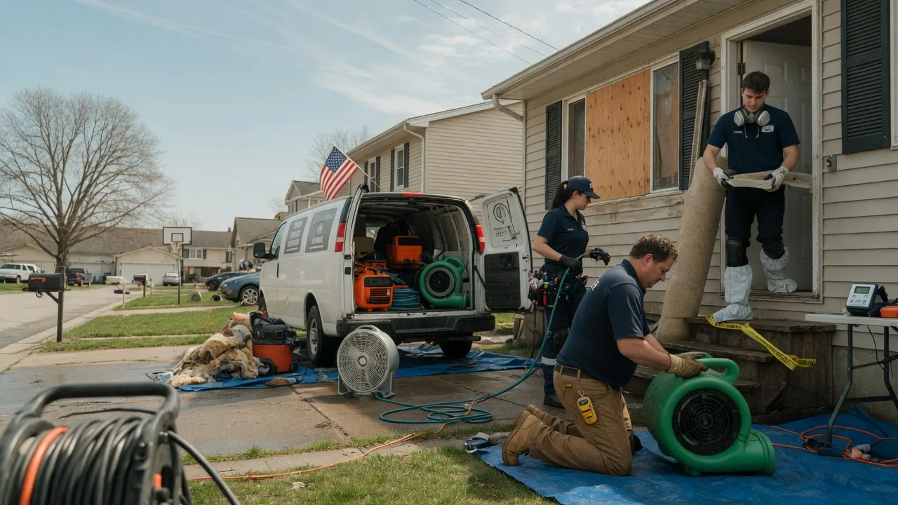 Water Damage Restoration in Rosendale, MO near me